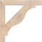 Ekena Millwork Funston Block Smooth Bracket, Douglas Fir, 3 1/2"W x 30"D x 30"H BKT04X30X30FST05SDF - alternate 2